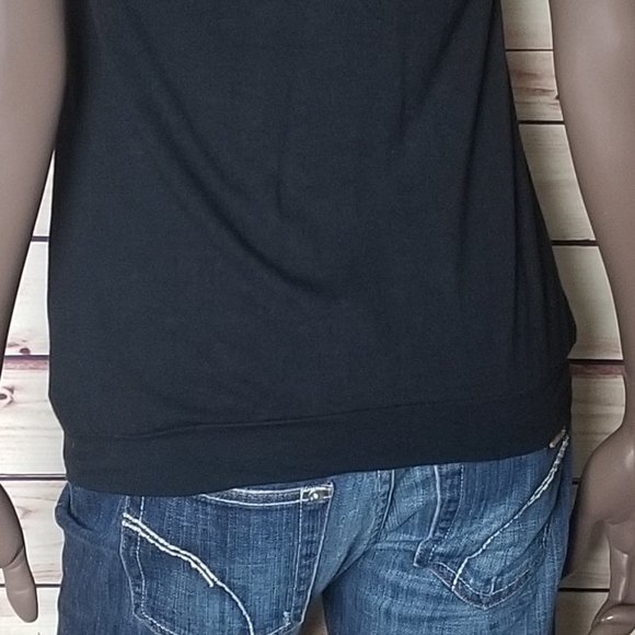 GUESS Shimmer Bead Top in Black - Picture 4 of 4